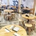 LeNu - VivoCity | Product Seen: [Kiki Stool & Customised Butcher Tabletop]<br />